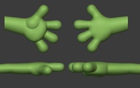 Sprite Arms Sculpting
