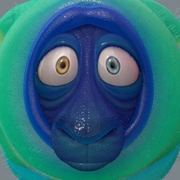 Franck's caterpillar face