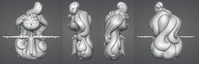 Emily Sculpting #2 (White Turnaround)