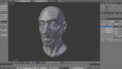 Sculpted Head