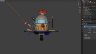 Rocket Exterior with Arms
