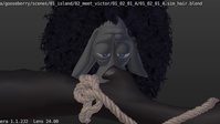 "Oh, come on..." hair sim test