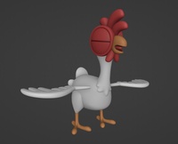 Chicken Retopology #2