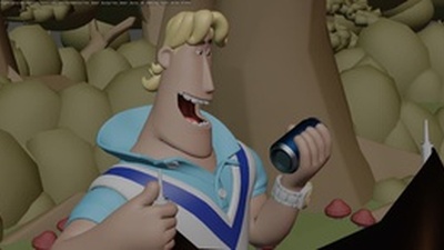 Rex Beer Burp Animation (wip)