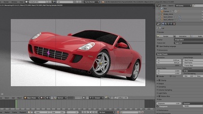 Sports Car Render