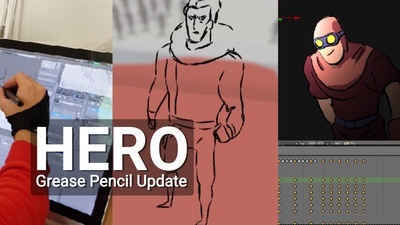 Hero a Grease Pencil dev update