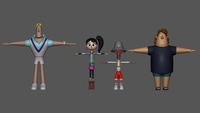 Main Lineup T-Pose change