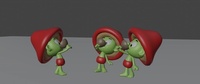 Sprites 'drinking' (loop)