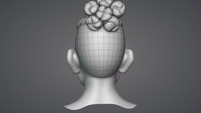 9 - Hair Retopology