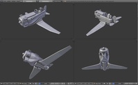 HERO airplane.blend