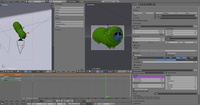 在 Blender 為弗蘭克著色