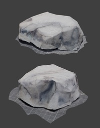 Photogrammetry Paper Boulders