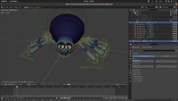 Forest creature rig: Spider