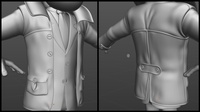 Boris Coat Work in Progress 1