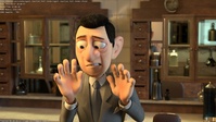 Test render - Agent reaction test animation