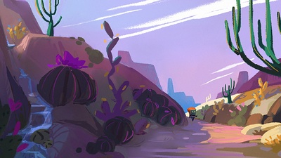 Desert Environment Design