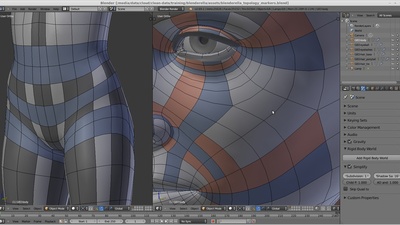 Blenderella Topology Markers