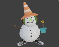 Snowman with Props