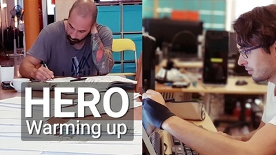 "Hero" Storyboard Sprint and Team Warm UP