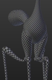 UV mapping Tara's body