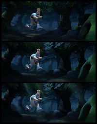 Rex running short paintover