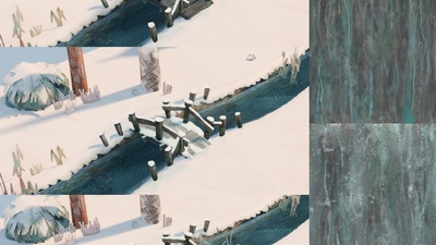 Creek bridge concept