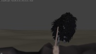 Animation test: Franck drags the log