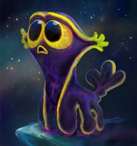 Critter - painted shading exploration