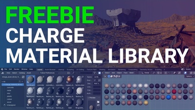 Charge Material Asset Library - Freebie