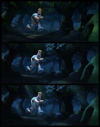 Rex running short paintover 2