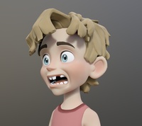 表情雕刻：害怕