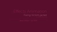 Fixing Victor's Jacket