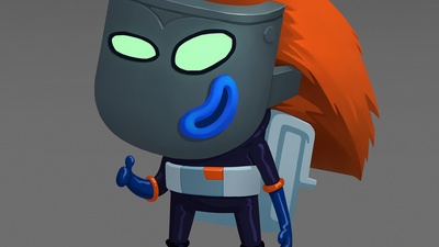 Lunte Character Painting