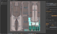 UV mapping Victor's clothes 2