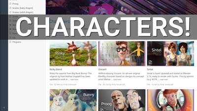 New! The Character Library