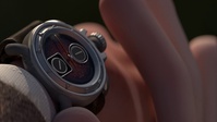 Lighting Victor's watch