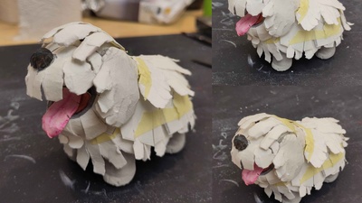 Papercraft Chocomel WIP