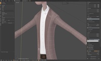 Shading Victor in Blender
