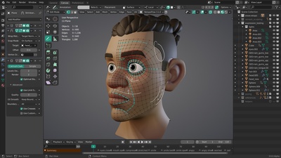 7 - Retopo (Face)