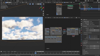 Example Shader (Chapter 4-4): Procedural Volumetric Clouds