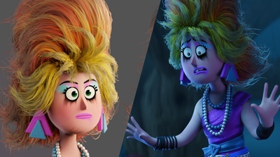 New Production Lesson: Distressed Shading For Characters