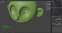 Sprite head and torso - retopo - timelapse 2/11