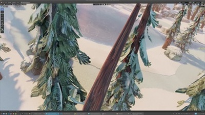 Torn paper pathway concept