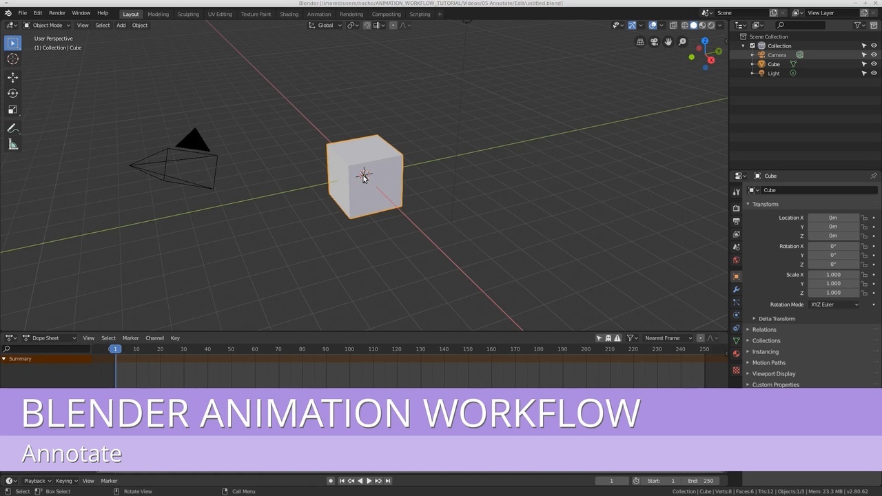 Annotations - Character Animation - Blender Studio