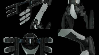 Packbot - modeling (detail closeups)