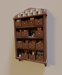 Dressing the shelf