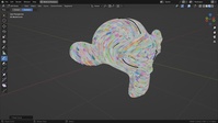 Flow Based Brush Stroke Generation