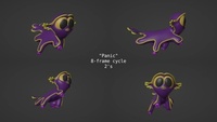 Critter swimcycle - Panic 03