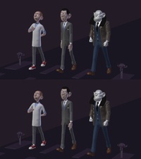 Character walkcycles, faster version