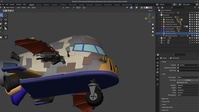 Rocket Exterior with Broken Hull